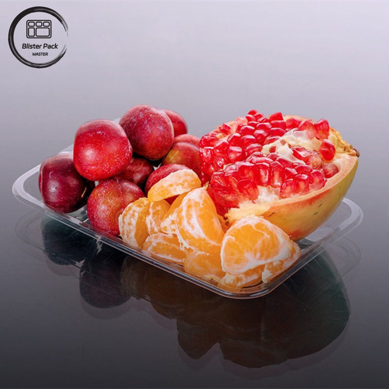 Thẻ bao bì bắp phồng siêu thị cho các sản phẩm tươi trái cây rau và thịt
