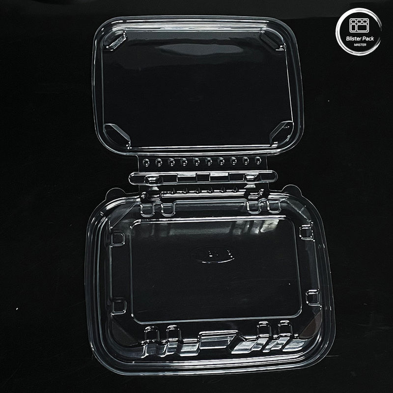 Môi trường thân thiện 16 & 24 Oz hộp salad với nắp đính kèm dùng một lần cho sản phẩm tươi