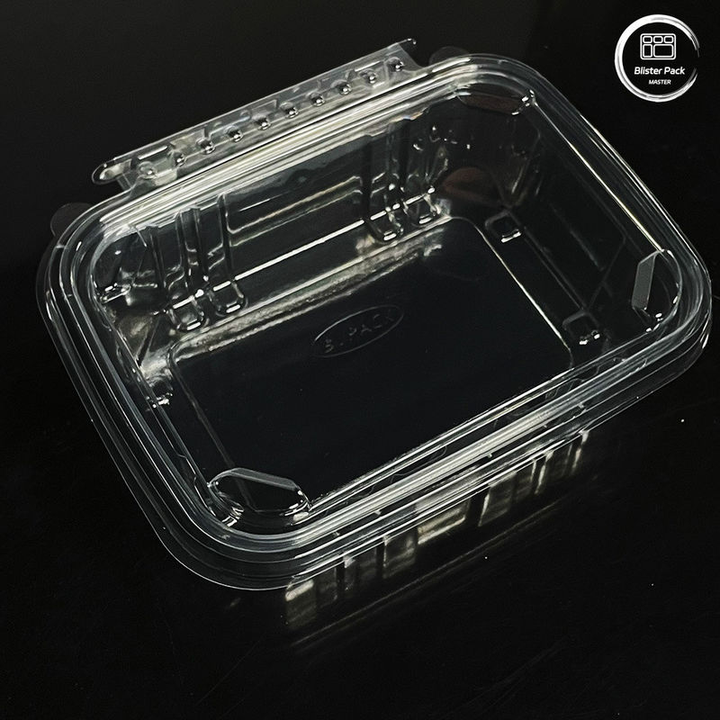 Môi trường thân thiện 16 & 24 Oz hộp salad với nắp đính kèm dùng một lần cho sản phẩm tươi