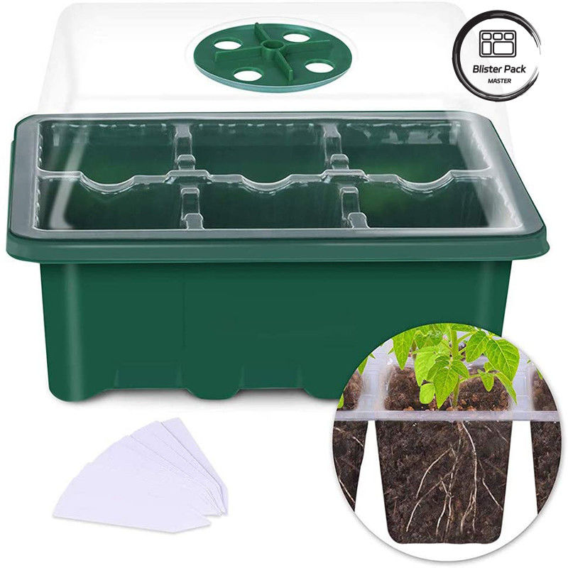 Hộp trồng cây trong nhà đa chức năng hộp trồng cây nhựa / 6 thùng trồng cây tế bào