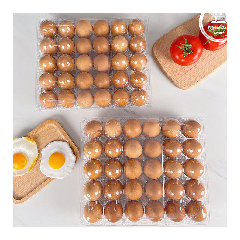 30 lỗ Thẻ trứng nhựa bao bì Thẻ bao bì bởi các nhà sản xuất Để lưu trữ trứng an toàn