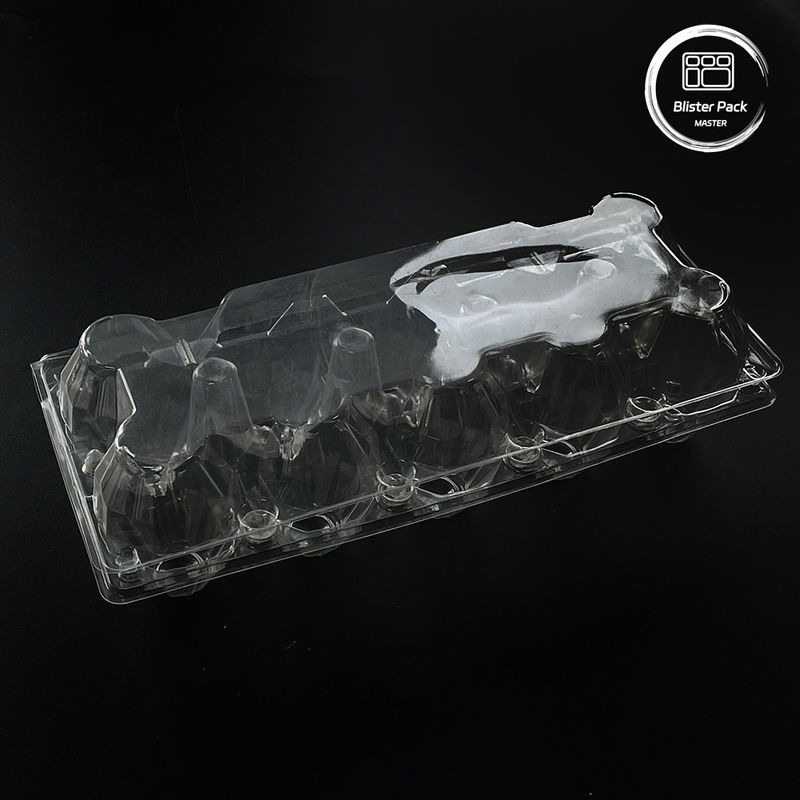 15 khe cắm Đơn giản dùng một lần Plastic Tray Blister trứng tùy chỉnh thiết kế 0.25mm ~ 1.0mm Độ dày