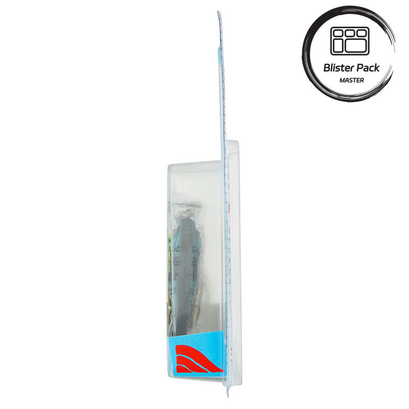 PVC Blister Packaging for Fish Bait Hooks Long Lasting Fishing Lure Tackle Slide Pack với thẻ