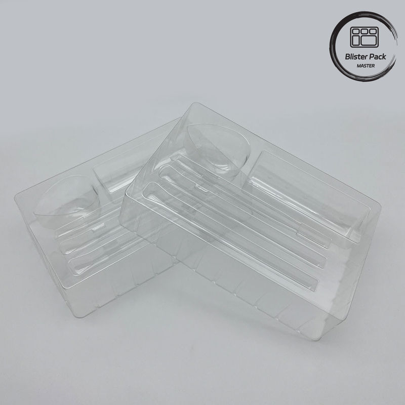 Ước tính PP PVC PET Nhựa Blister Bệnh viện gói MOQ thấp Cho Thực phẩm Y tế Và Điện tử