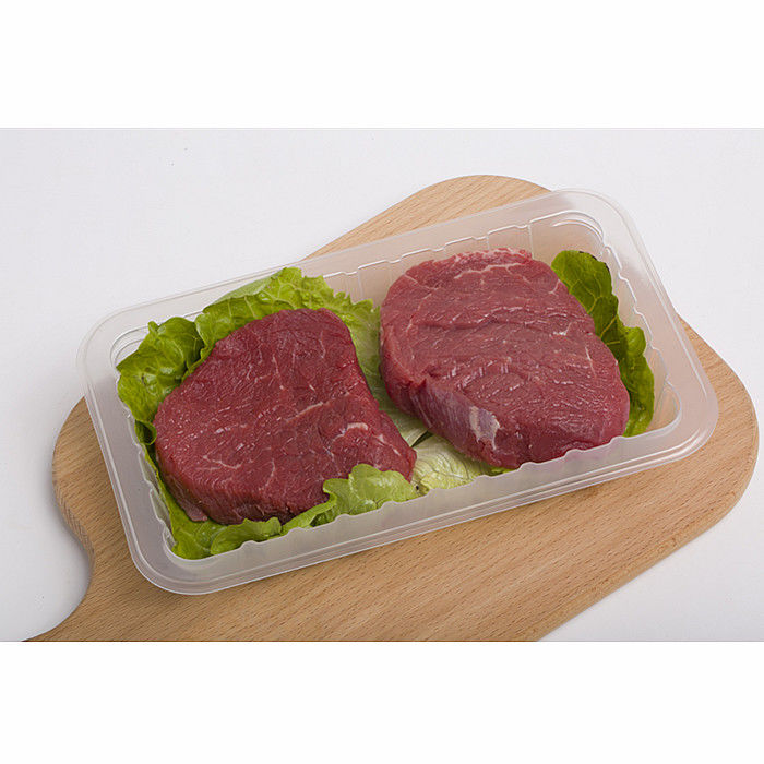 Thang nhựa dùng một lần cho bao bì thịt tươi và trái cây và rau quả