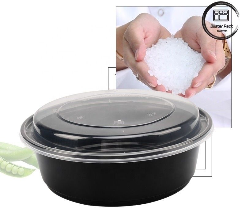 Thùng chứa salad dùng một lần không chứa BPA Không rò rỉ Nhiều kích thước 8oz 12oz 16oz 24oz 32oz