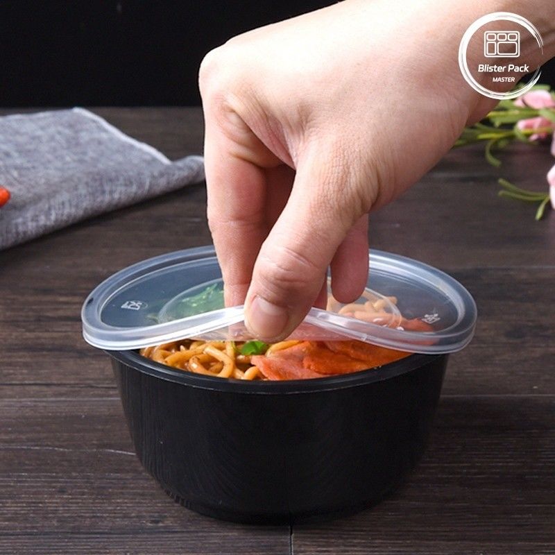 Thùng chứa salad dùng một lần không chứa BPA Không rò rỉ Nhiều kích thước 8oz 12oz 16oz 24oz 32oz