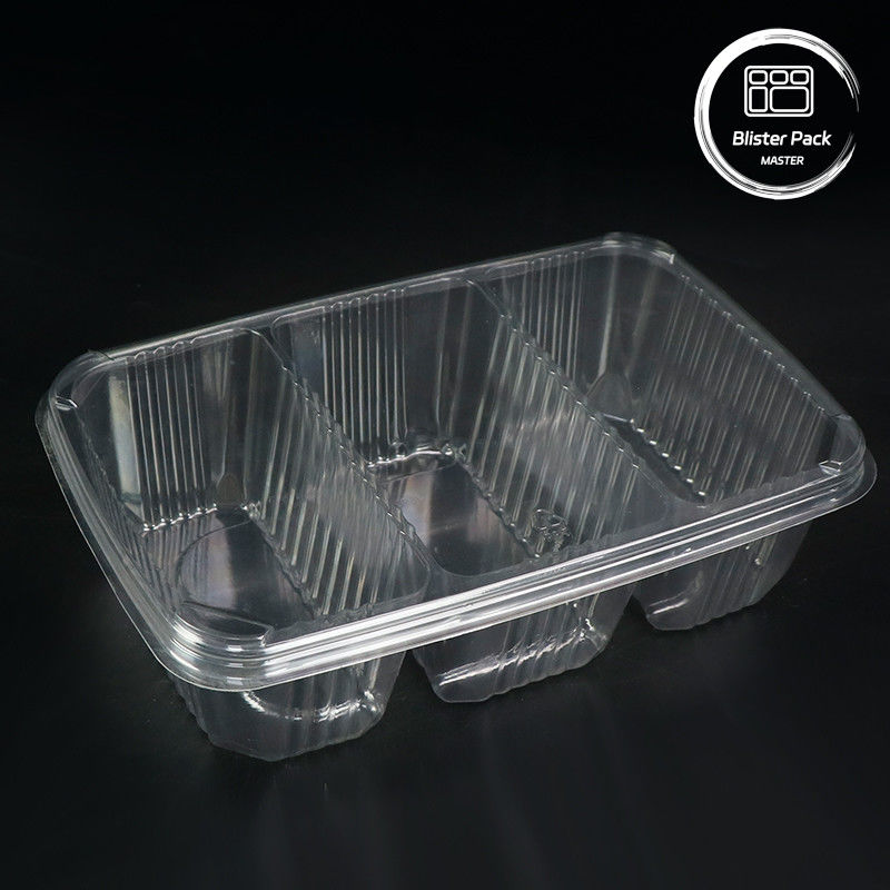 Món ăn trái cây cao cấp Món ăn salad trái cây Món đựng salad nhựa rõ ràng Món đóng gói để tươi