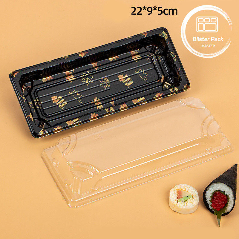 Logo tùy chỉnh Nhà hàng Sushi dùng một lần để ăn tươi và phong cách