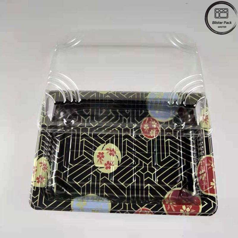 Thiết kế cao cấp thêu dồi đĩa sushi nhựa gói mụn ở mức giá cạnh tranh