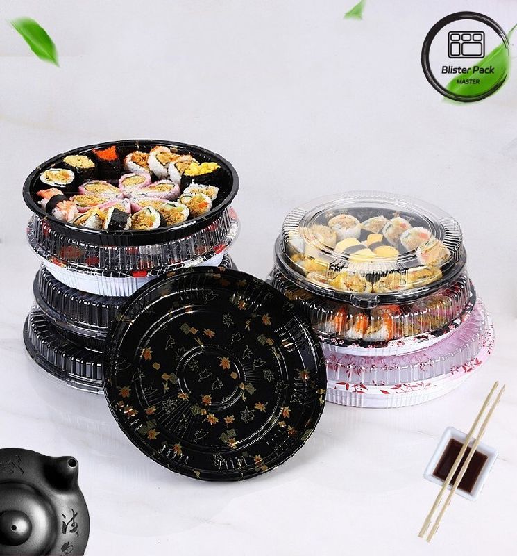 Hộp Blister Salad Takeaway Khẩu Sushi nhựa tiện lợi và thân thiện với môi trường