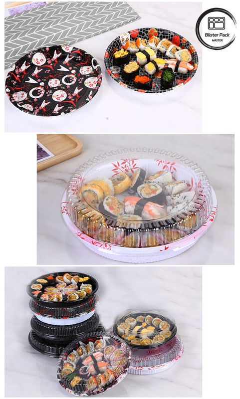 Hộp Blister Salad Takeaway Khẩu Sushi nhựa tiện lợi và thân thiện với môi trường