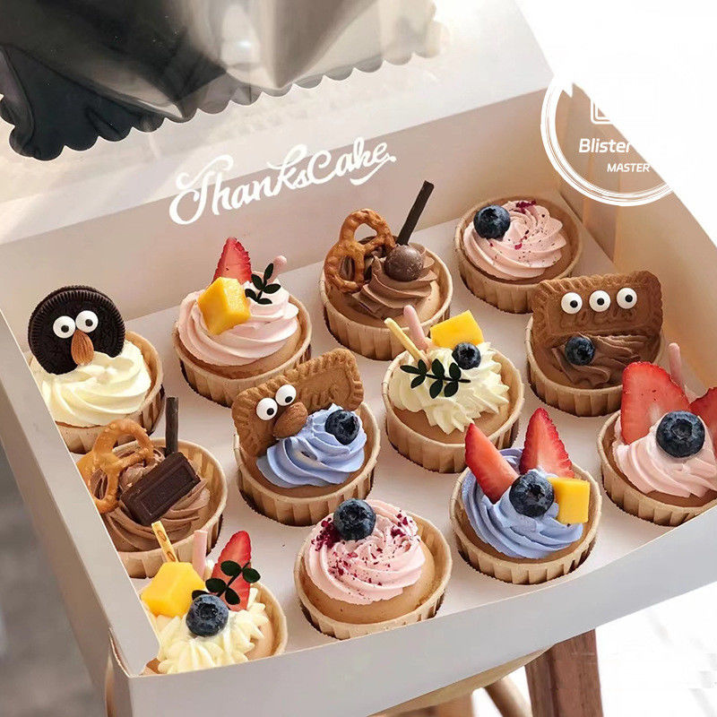 Bao bì Blister Cookie và bánh Donut tùy chỉnh cao cấp phù hợp với thương hiệu của bạn