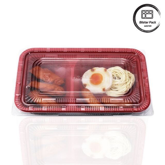 Phân khúc 2-3-4 tùy chỉnh PP Hot Food Takeaway Bento Box Eco Friendly Rectangular