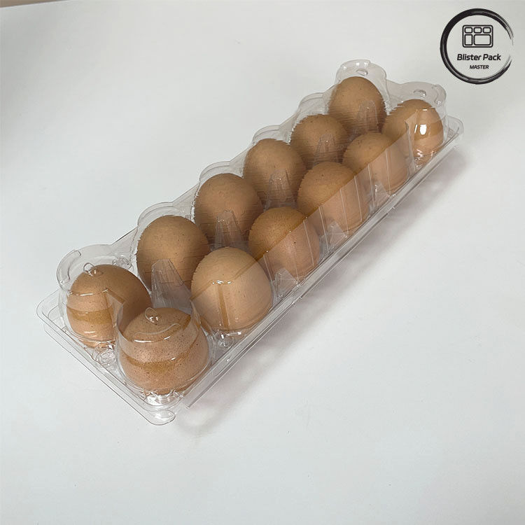 12 Đếm Thể sử dụng nhiều lần Tray Blister Plastic Chicken Egg Tray Thermoforming Cho Lưu trữ Và Giao thông