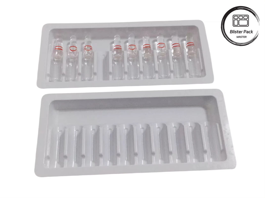 OEM & ODM PET Lồng Plastic Blister, Bao bì bên trong tùy chỉnh cho ampoules và vials