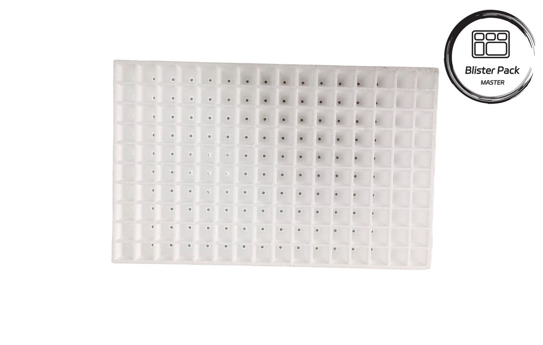 160-Hole Floating Foam Seed Tray cho cây trồng rau và trái cây Hydroponic