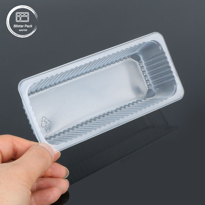 Thẻ gói bánh quy nhựa một lần sử dụng dài PP