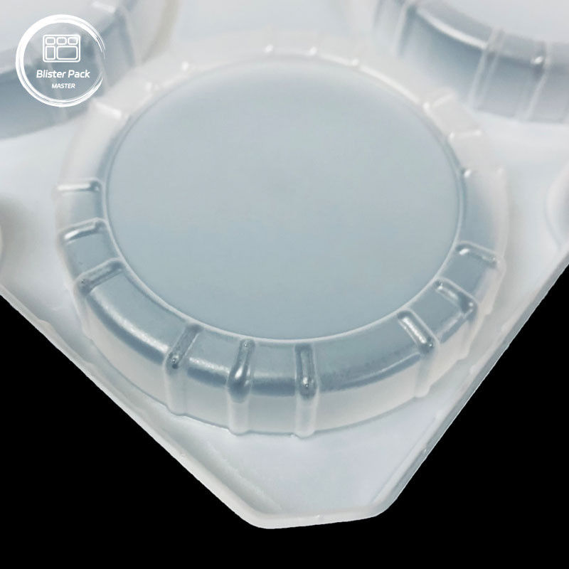 Nhà máy OEM Bảo vệ doanh thu PP Blister Tray với nắp, chai đồ uống và bao bì ly sữa chua