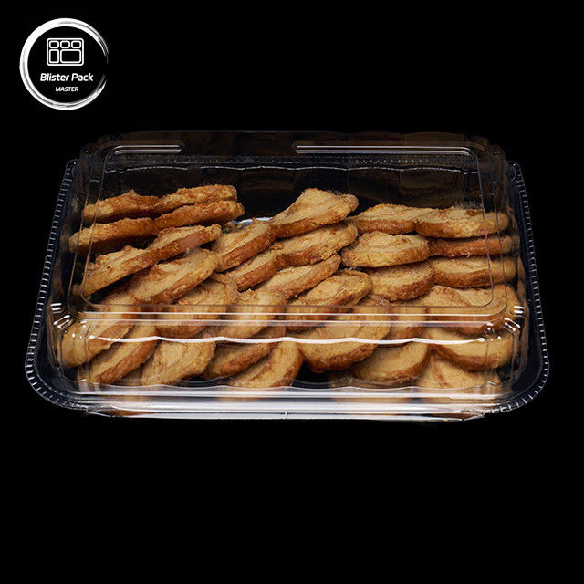 Hỗn hợp đơn giản PET Swiss Roll Cake Box cho món tráng miệng và đóng gói quà tặng