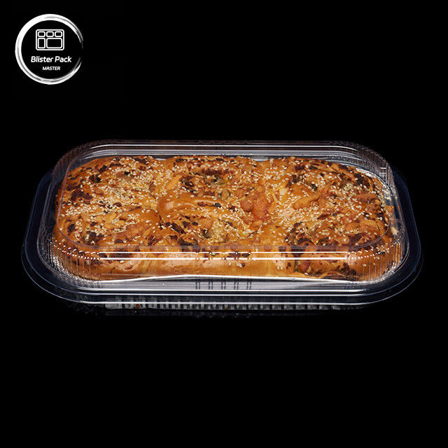 Hỗn hợp đơn giản PET Swiss Roll Cake Box cho món tráng miệng và đóng gói quà tặng