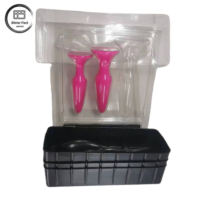 Khá thân thiện với môi trường PS PET Clamshell Blister Box For Adult Products, Aldult Toy Storage And Packaging