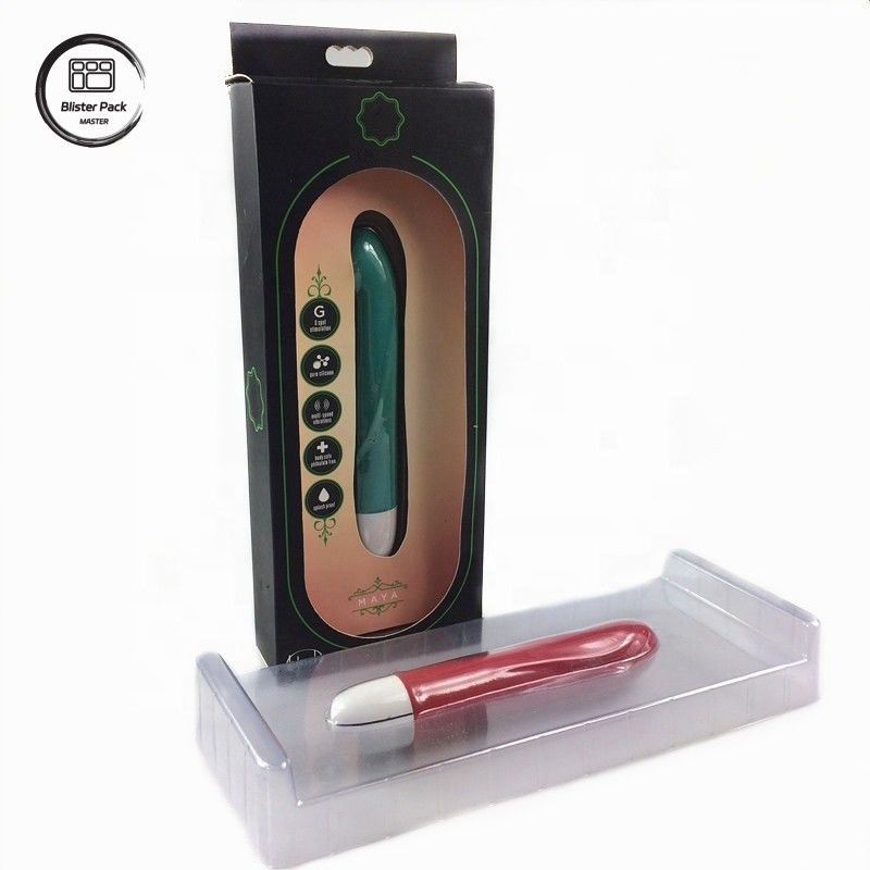 Vibrator dùng một lần thông minh Bao bì sản phẩm người lớn, Thẻ nhựa cho sản phẩm người lớn