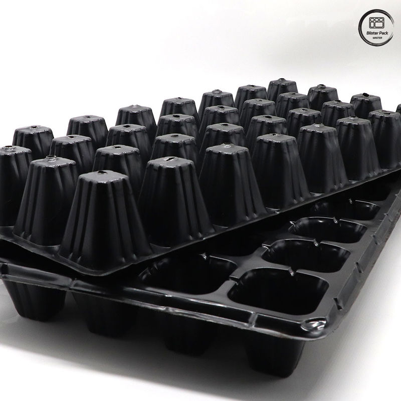 50/72-Cell Plastic seedling tray, Cabbage seedling pots cho hoa và cây trồng