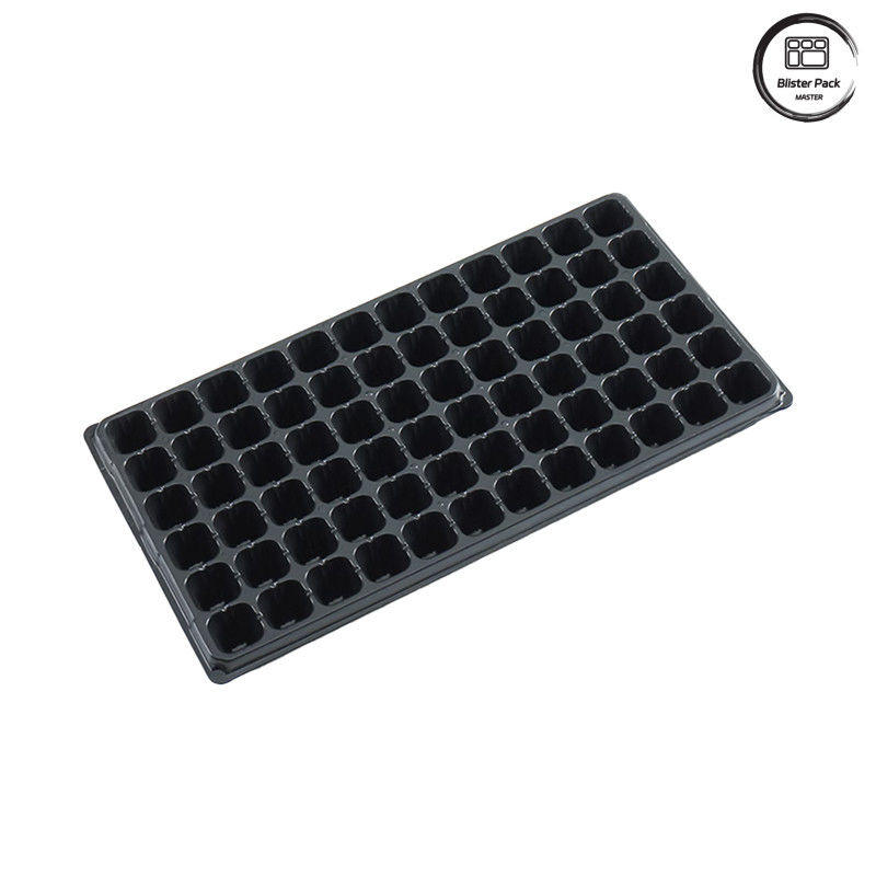Đen PS vườn cây trồng nấm mầm, 50 tế bào phân hủy nấm mầm để sử dụng trong vườn ươm