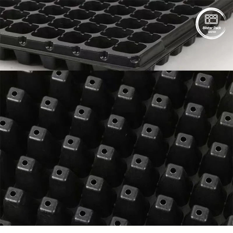 Nhập xưởng bán buôn 50 Deep Cell Tree Seedling Tray, Tray hạt giống nhựa bền cho vườn ươm và trồng vườn