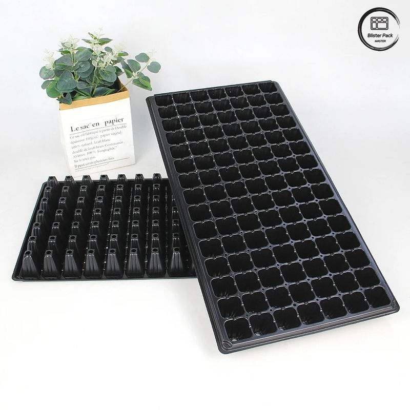 50 cây giống Đen / Màu tùy chỉnh Thẻ gieo hạt nhân tế bào Thiết kế bền vững cho nông nghiệp